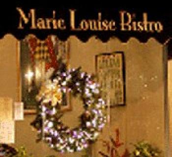 Marie Louise Bistro interior view signage Photo