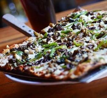 Signature square pizza Photo