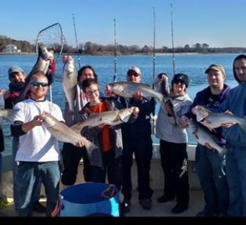 The catch from Bay River Fishing Photo