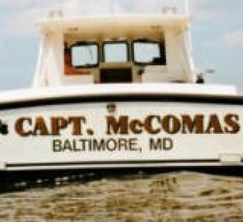 Capt. McComas on the water Photo