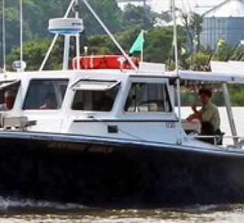 Capt. Chuck Clark Charter Boat. Photo
