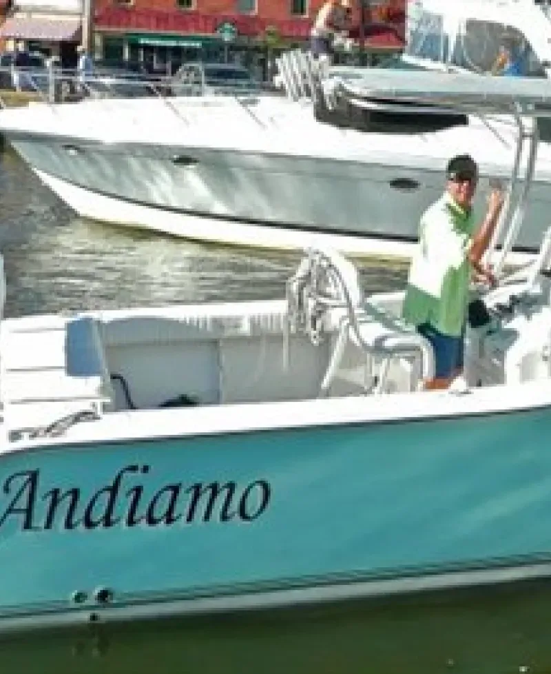 Join Captain Kevin “Doc” Strother onboard the Andiamo Photo