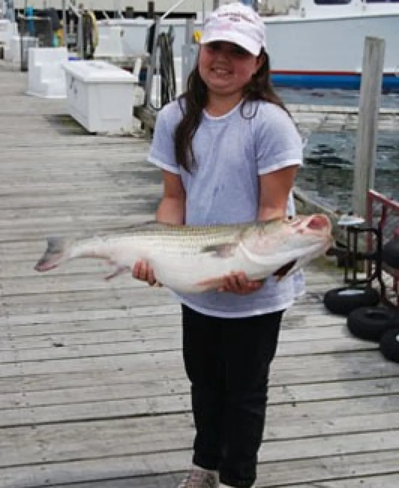 Big catch for the Little Lady Photo