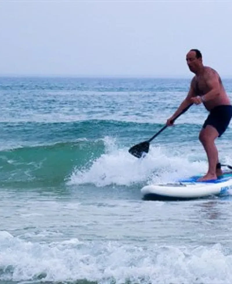 Stand up paddleboarding Photo
