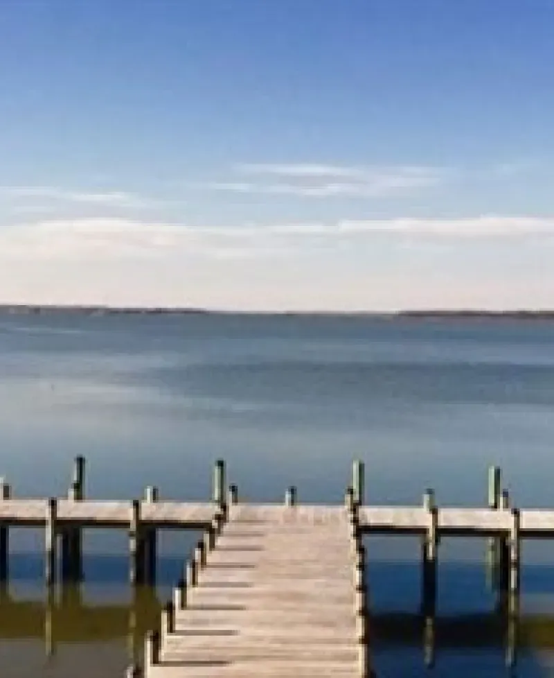 Balcony view of Assawoman Bay Photo
