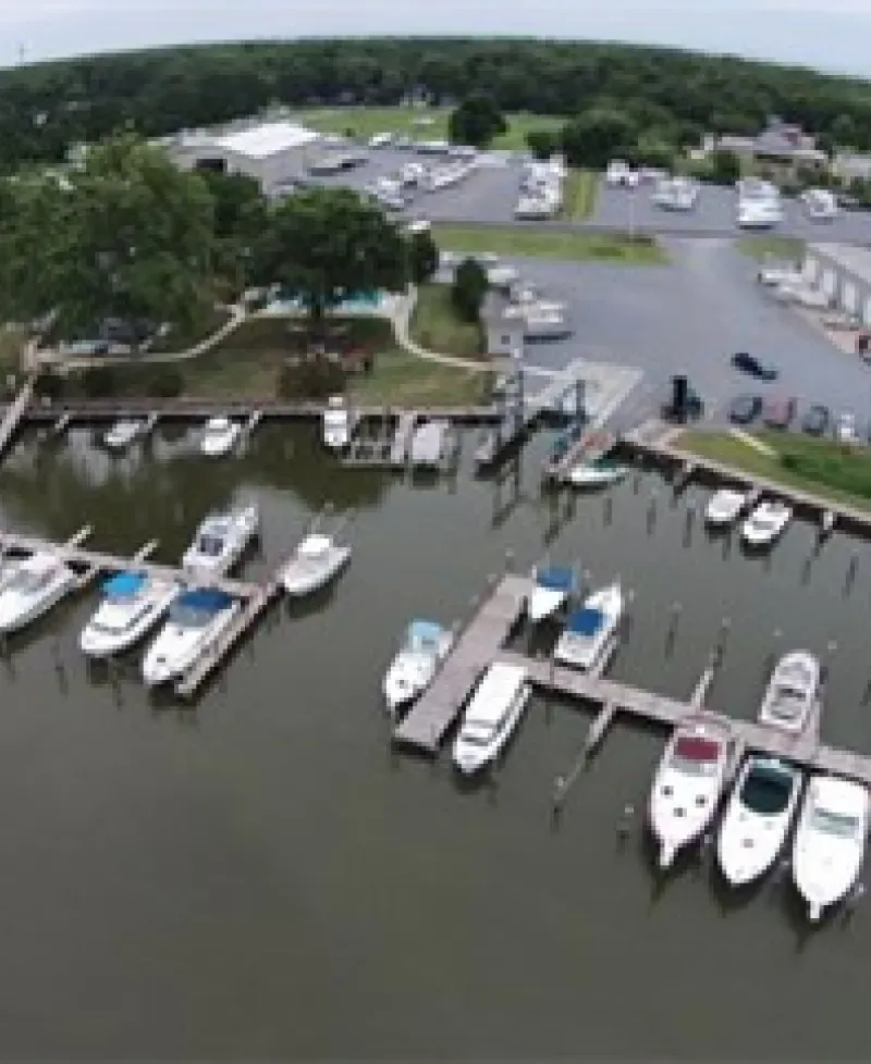 Hidden Harbour Marina aerial view Photo