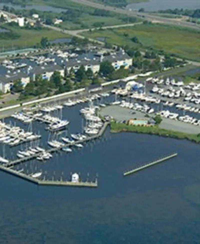 Aerial view of Lippincott Marine  Photo