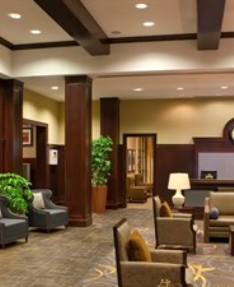 Sheraton Baltimore Washington Airport Hotel-BWI lobby area Photo
