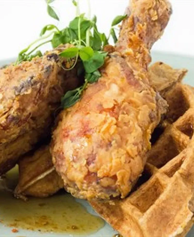 Chicken &amp; Waffles Photo