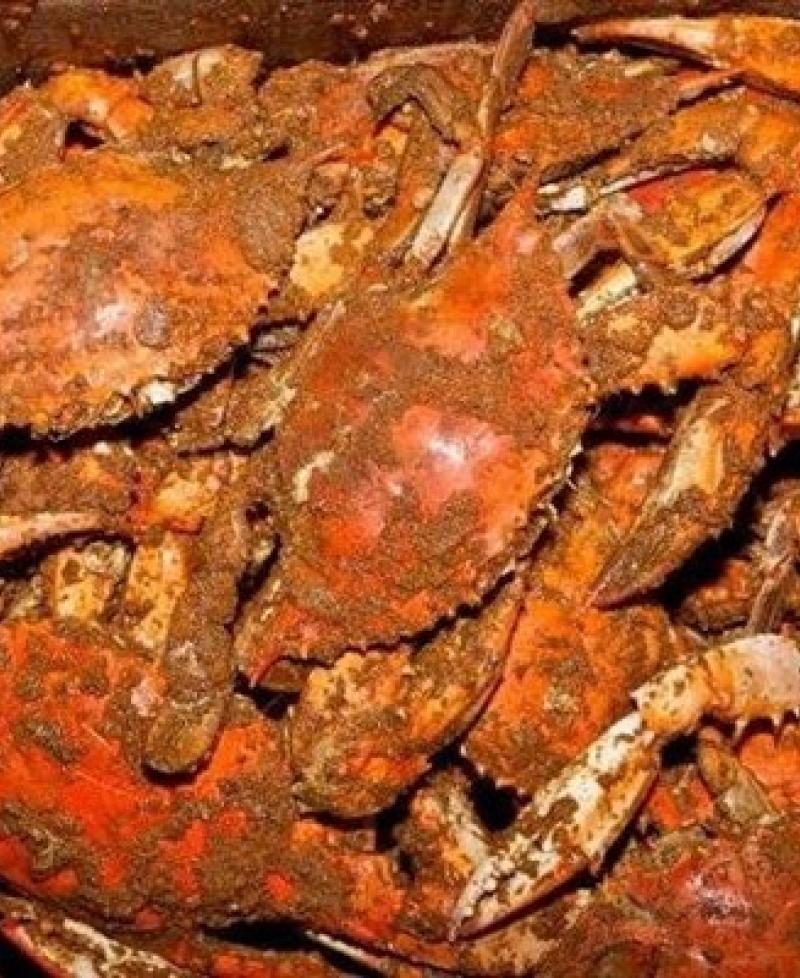 Steamed crabs Photo