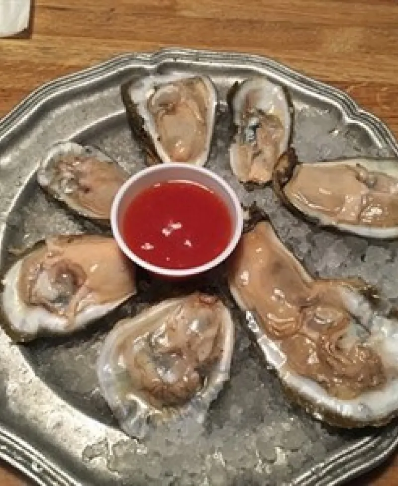 Oyster platter Photo