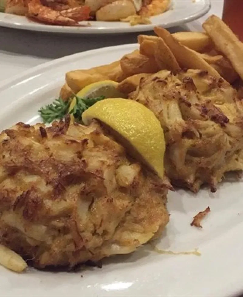Crabcake platter Photo