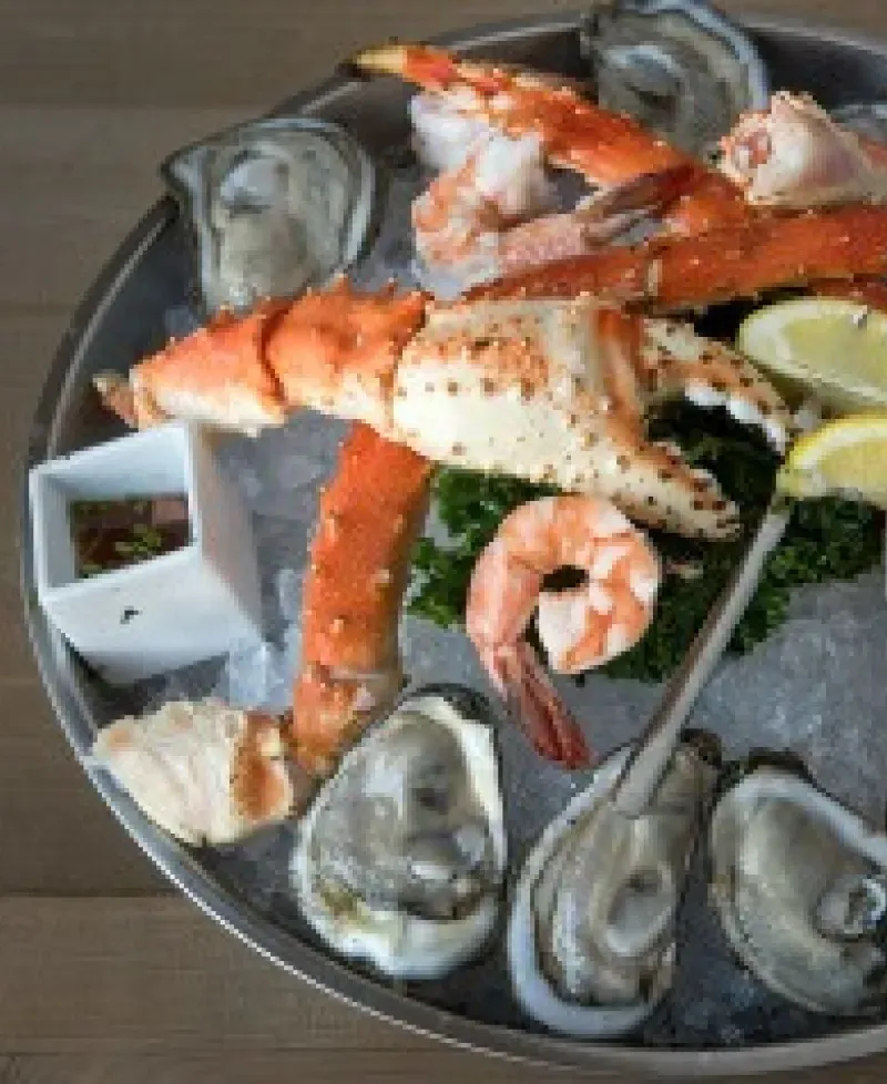 Seafood platter Photo