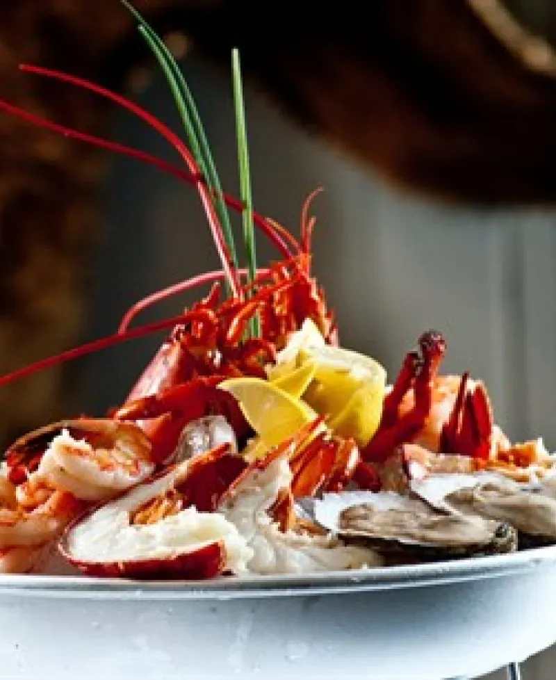 Seafood bowl platter Photo