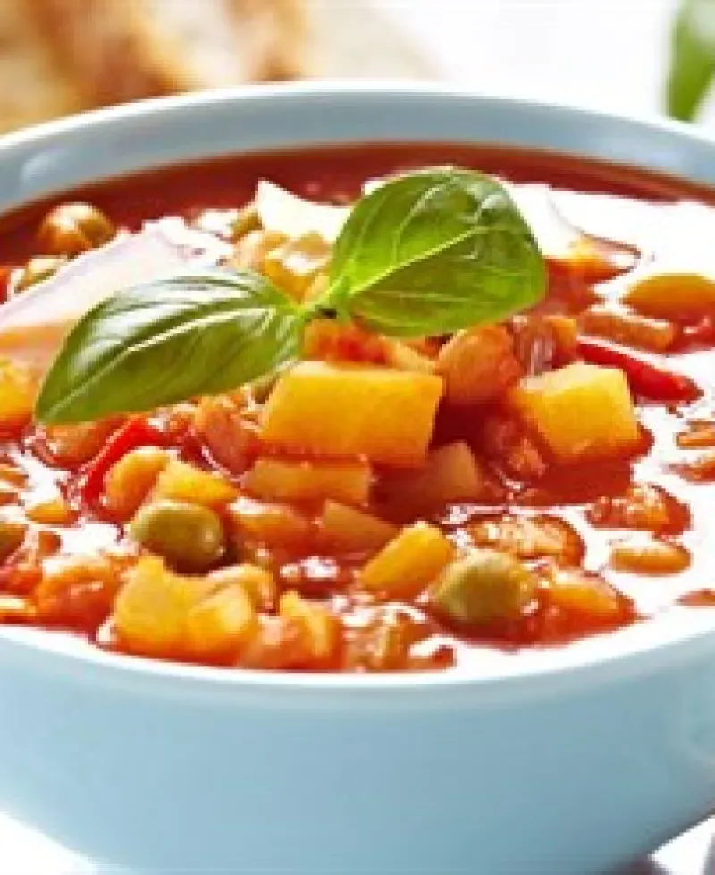 Seafood soup Photo