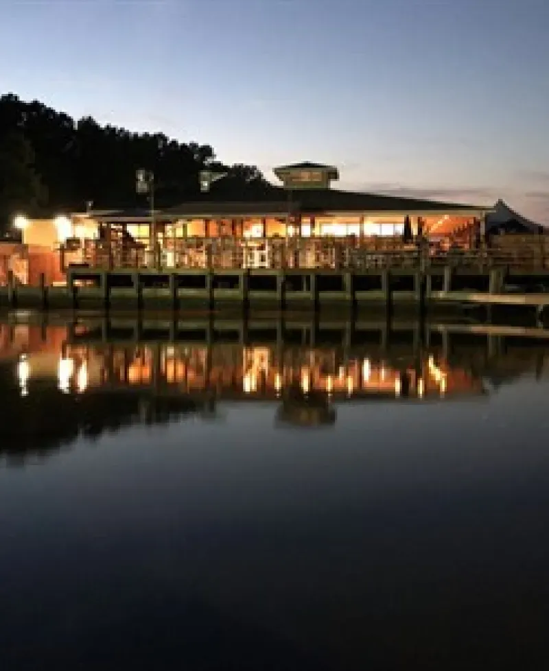 Port Tobacco Restaurant exterior night-setting view Photo