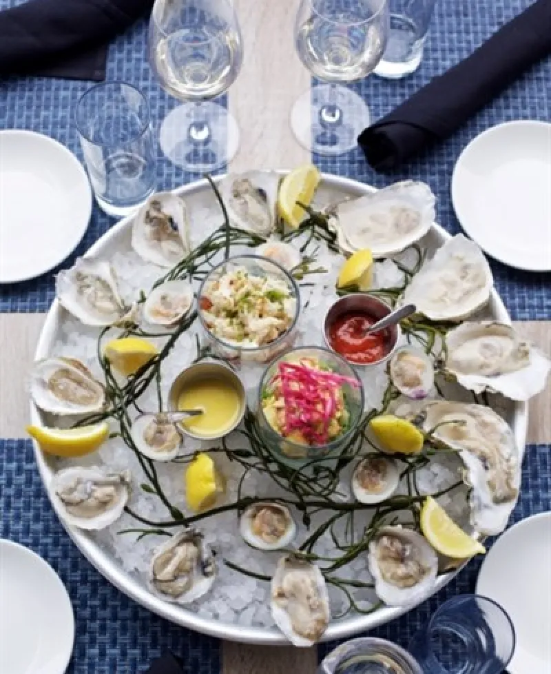 Oyster platter Photo