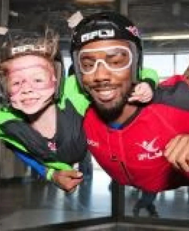 Indoor skydiving Photo