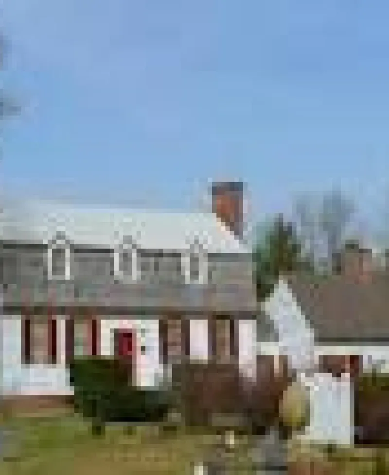 Port Tobacco Historic Village-Stagg Hall (1766) exterior view Photo