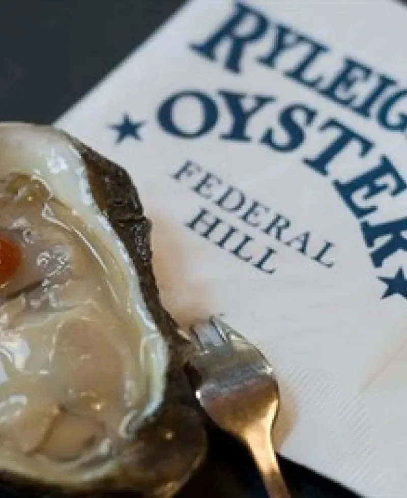 Oyster and Ryleigh's Oyster signage Photo
