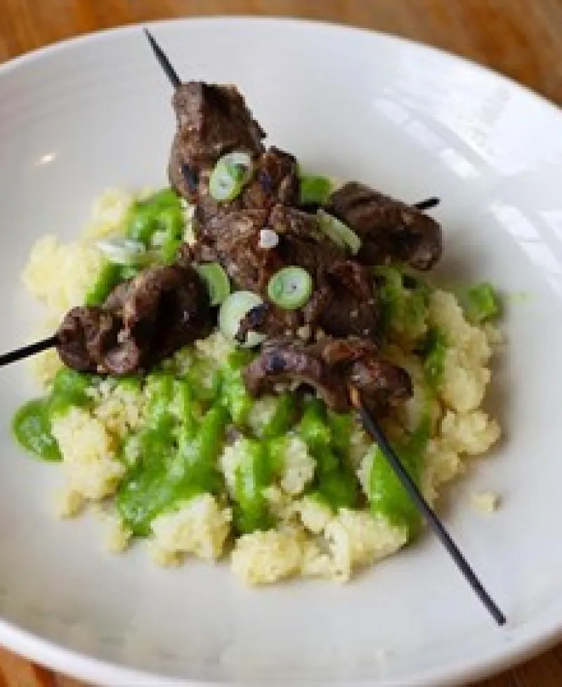 beef skewers Photo