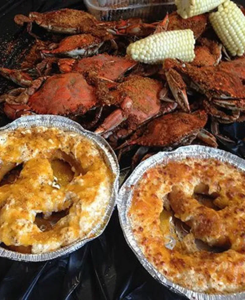 Crab platter Photo