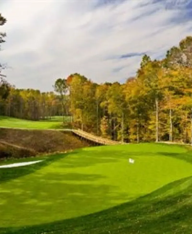 A green at Lake Presidential Golf Club Photo
