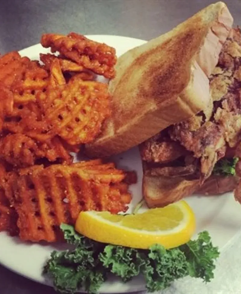 Soft Shell Crab sandwich Photo