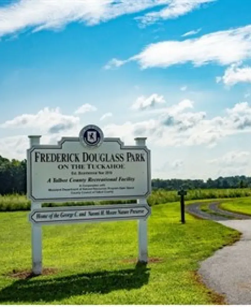 Entrance to the Frederick Douglass Park on the Tuckahoe Photo