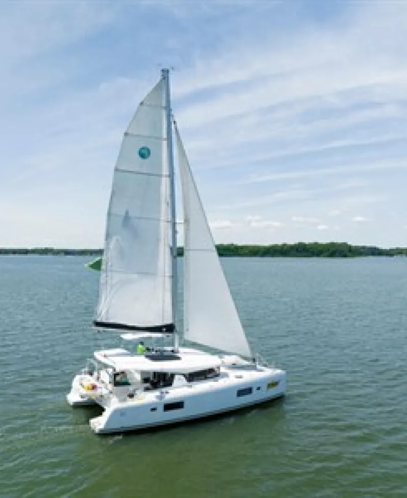Catamaran Sailing in Annapolis Photo