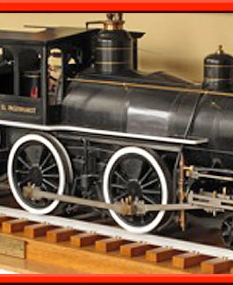 Train at Garrett County Historical Museum Photo