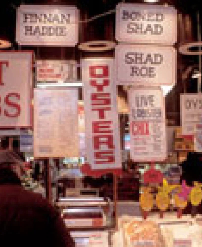Fishmonger at Lexington Market Photo