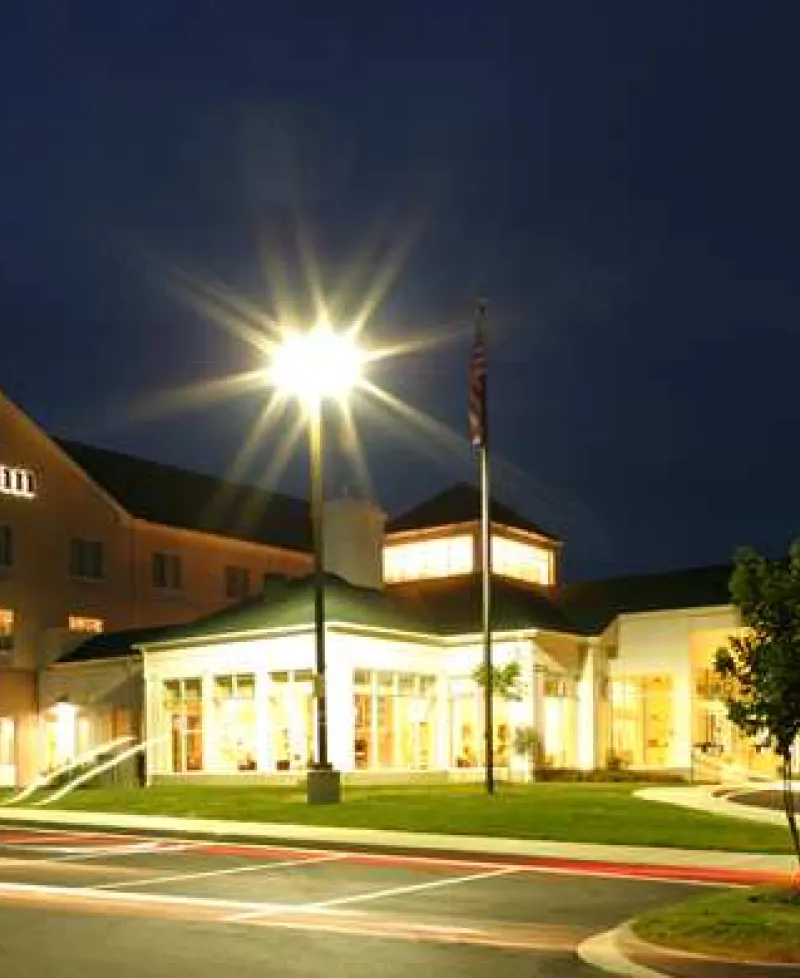 Hilton Garden Inn-Solomons night exterior view Photo