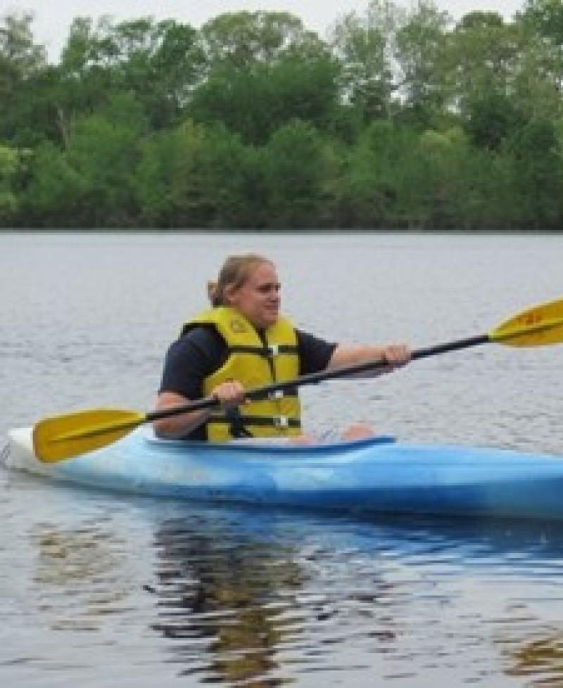 Kayaking at Tuckahoe State Park Photo