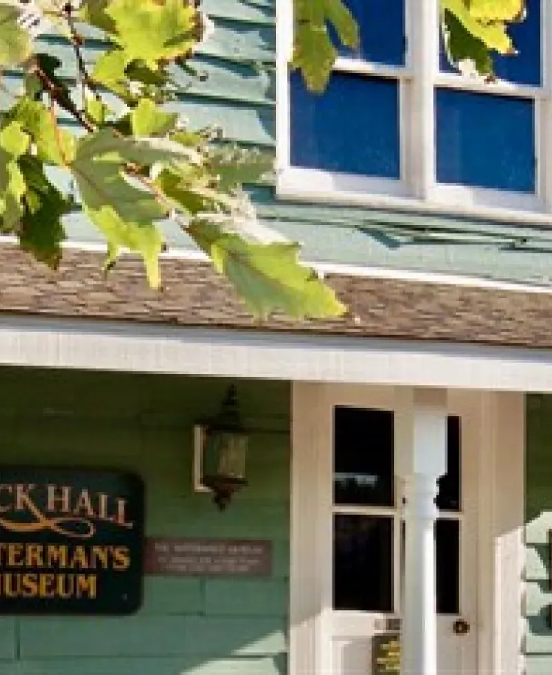 Front facade of Waterman's Museum. Photo