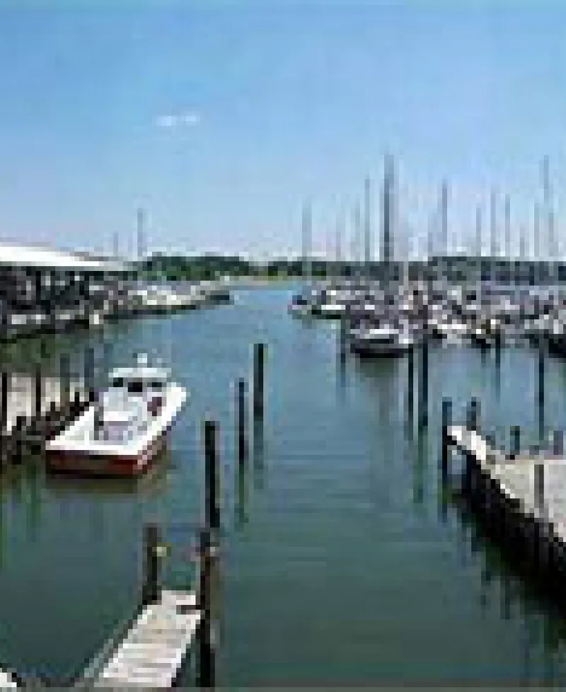 View of the Marina from the Motel Photo