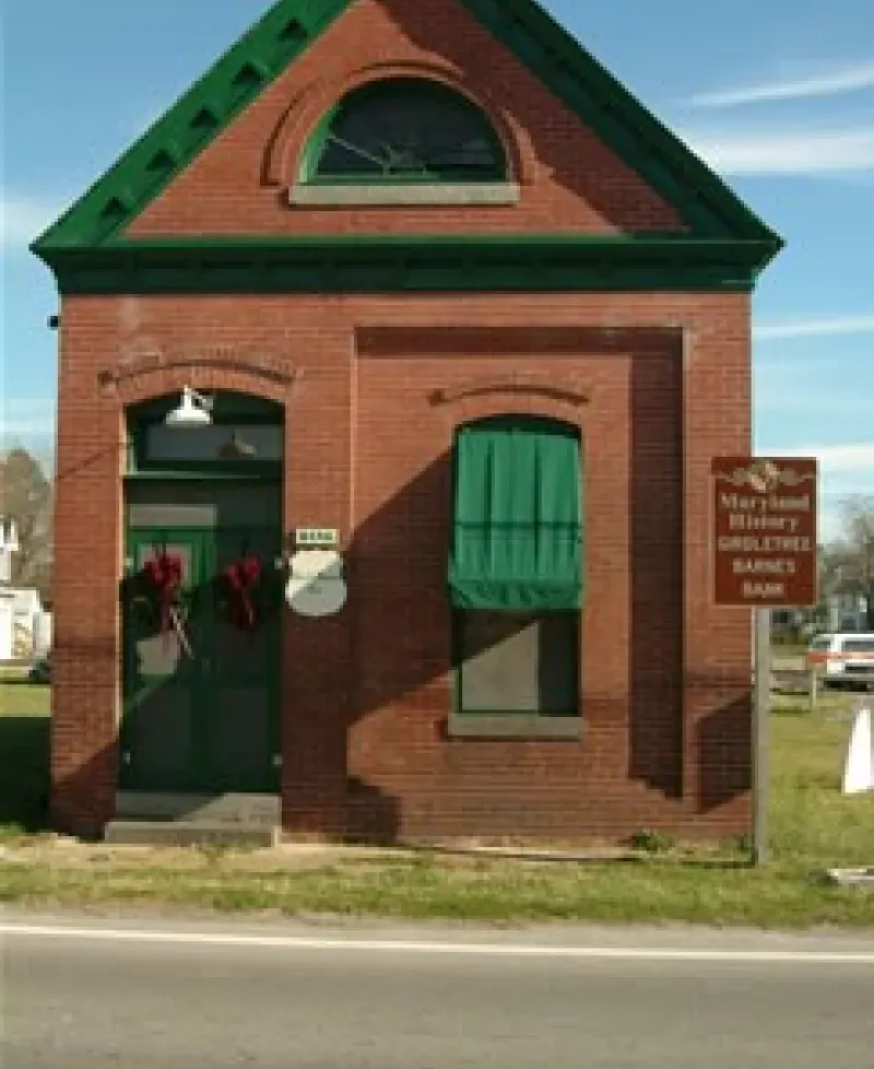 Girdletree Barnes Bank Museum Photo