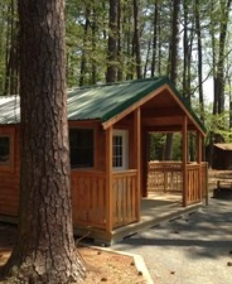 Cabin at Pocomoke River State Park Photo