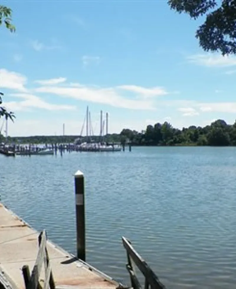 Marina pier at Dennis Point Marina &amp; Campground Photo