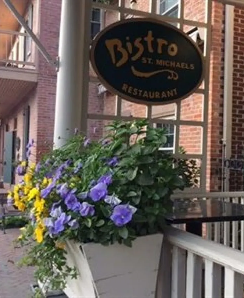 Bistro St. Michaels signage Photo