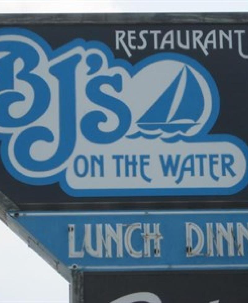 BJ's on the Water signage Photo