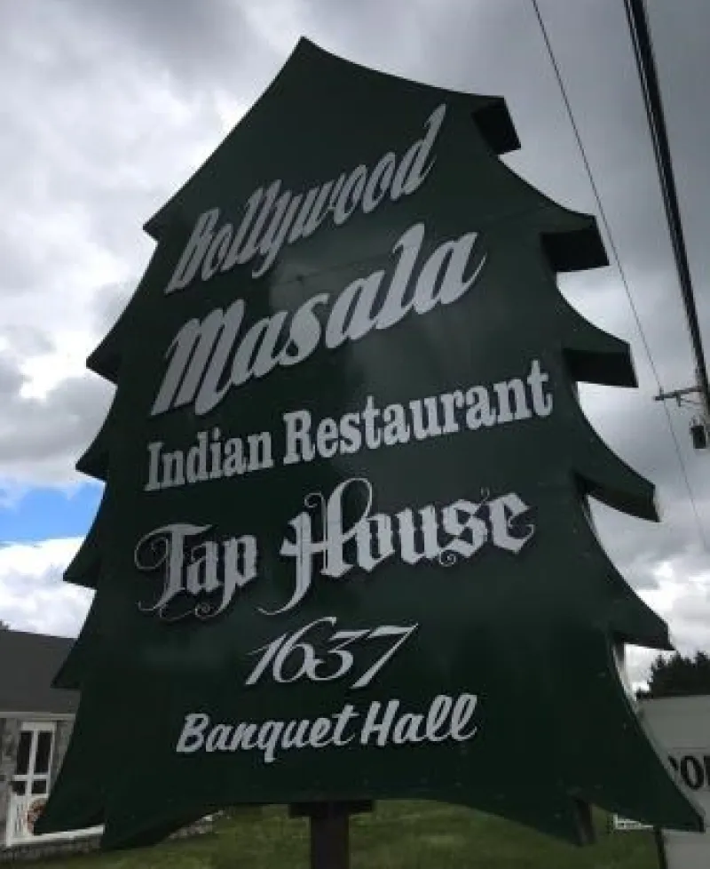 Bollywood Masala signage Photo