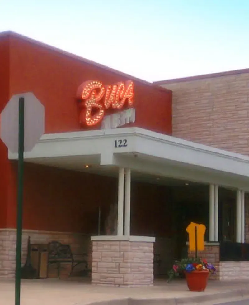 Exterior of Buca di Beppo in Gaithersburg. Photo