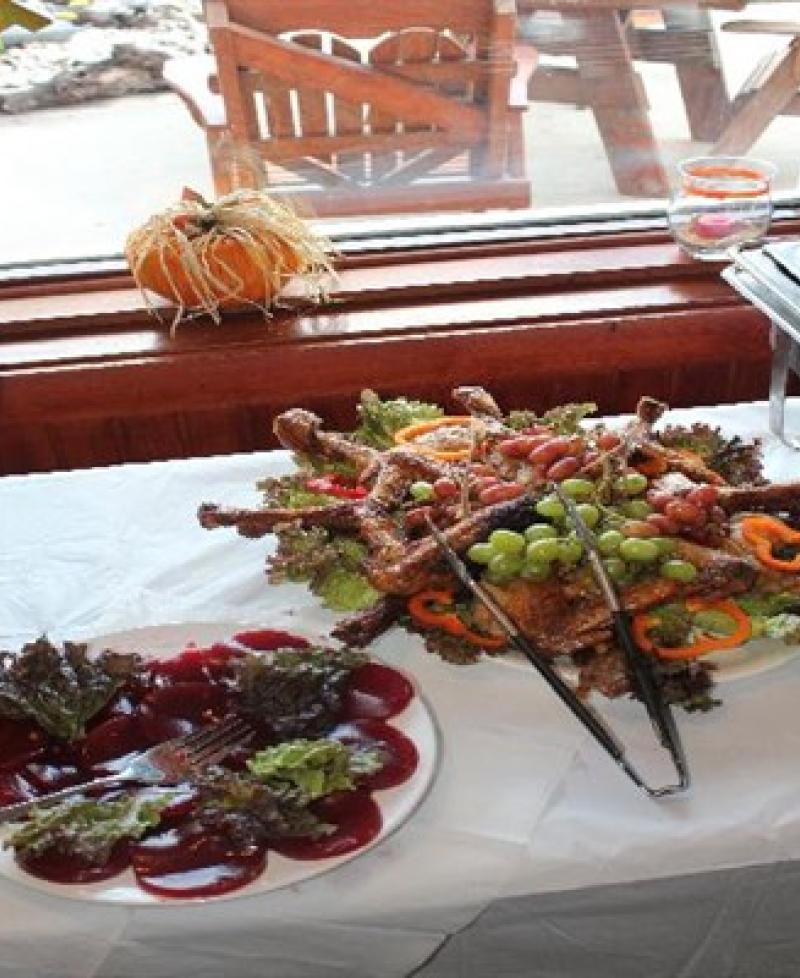Food display at Dock of the Bay Photo