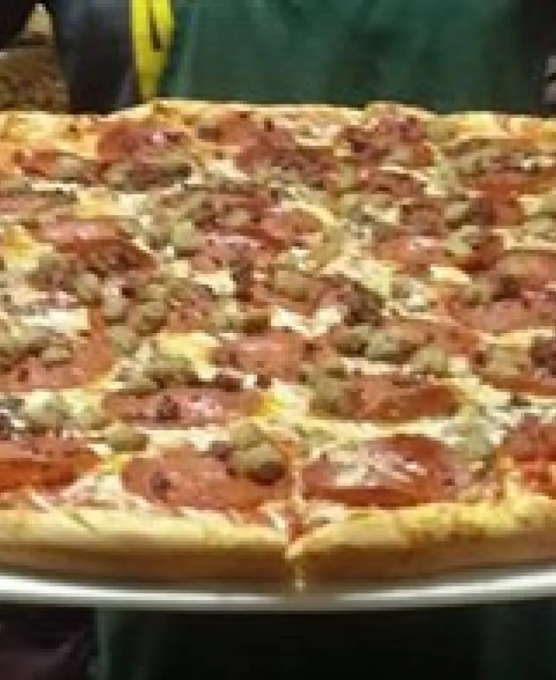 The Bllomberg, a 30-inch pizza Photo