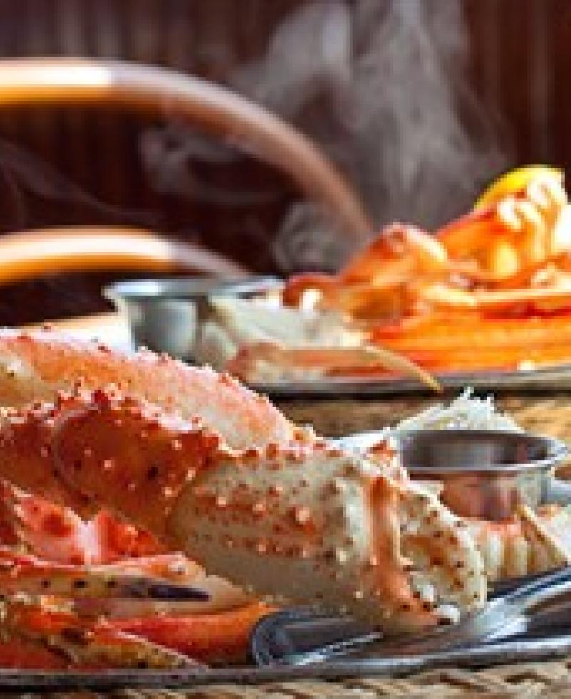 Crab legs at Harrison's Harborwatch Photo