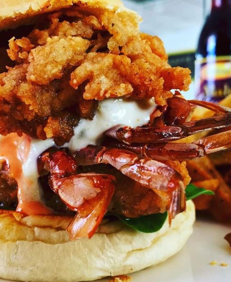 crab sandwich Photo