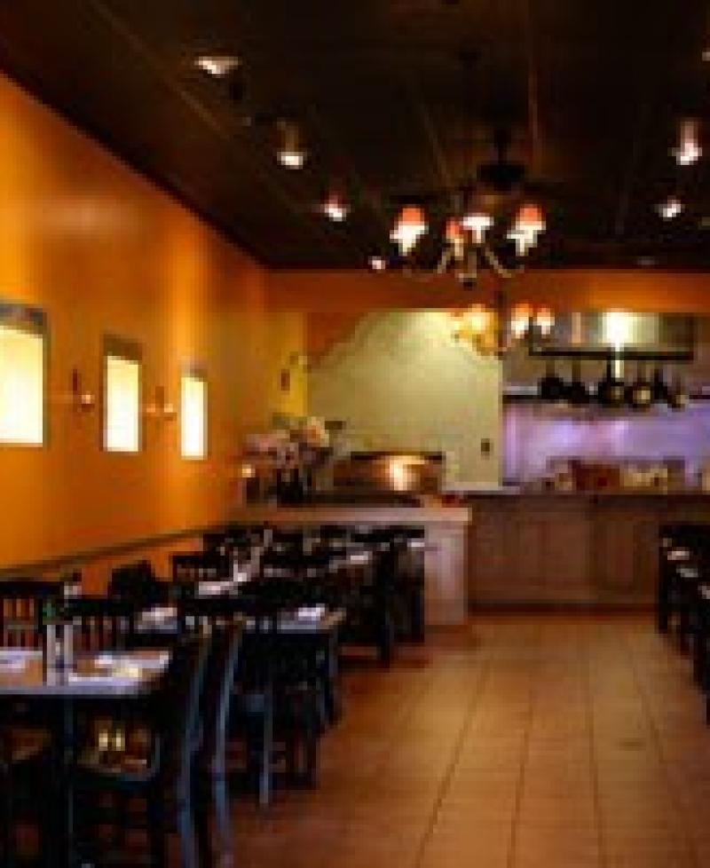 Out of the Fire Restaurant interior view Photo