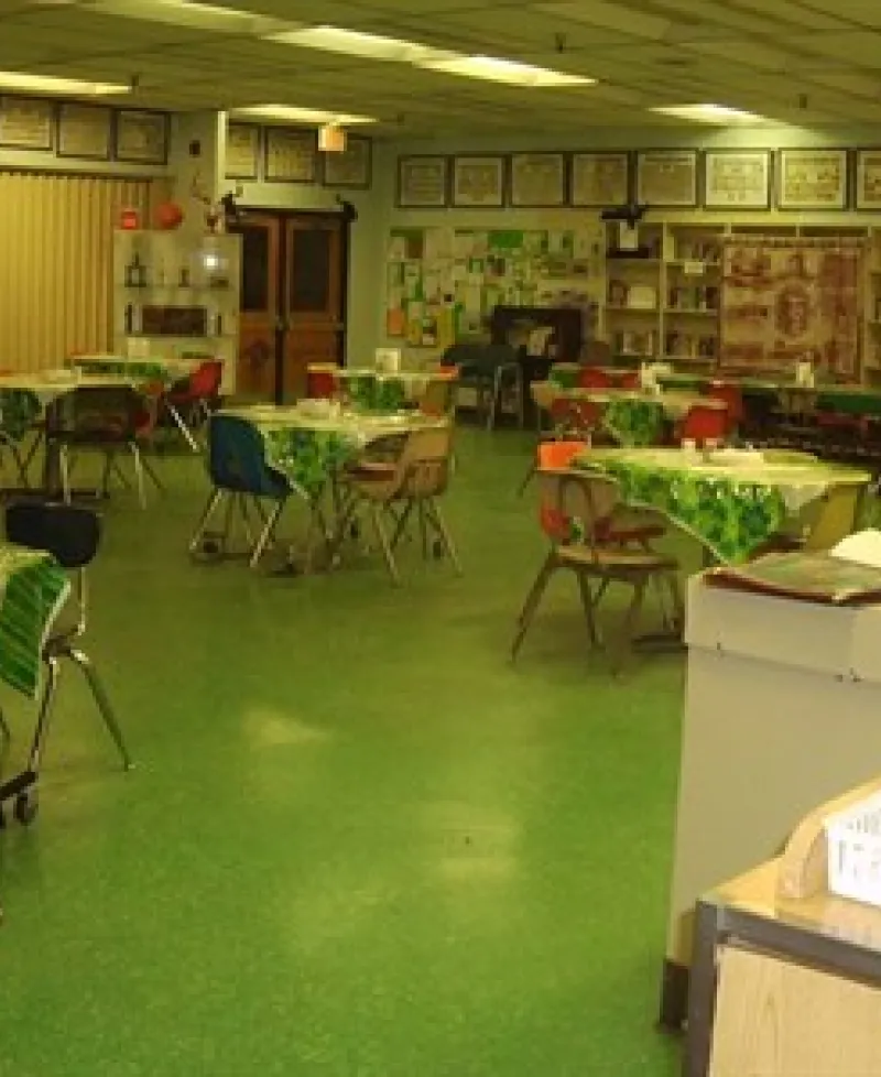 Schoolhouse Kitchen interior view Photo