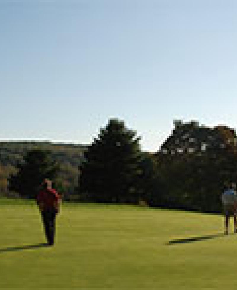 Golfers at Hunt Valley Photo
